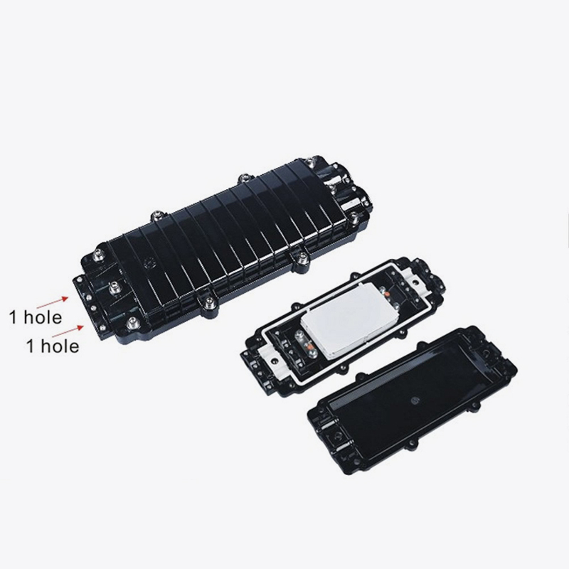 T6-002 48 Core Fiber Optic Splice lukning