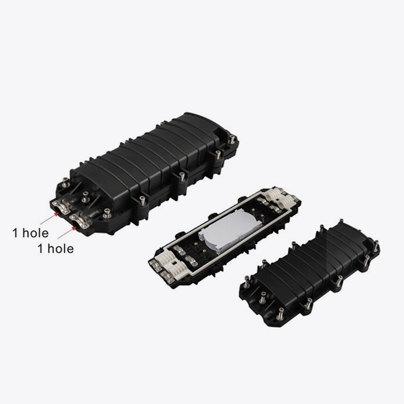 T6-004 96/144 Core Fiber Optic Splice lukning