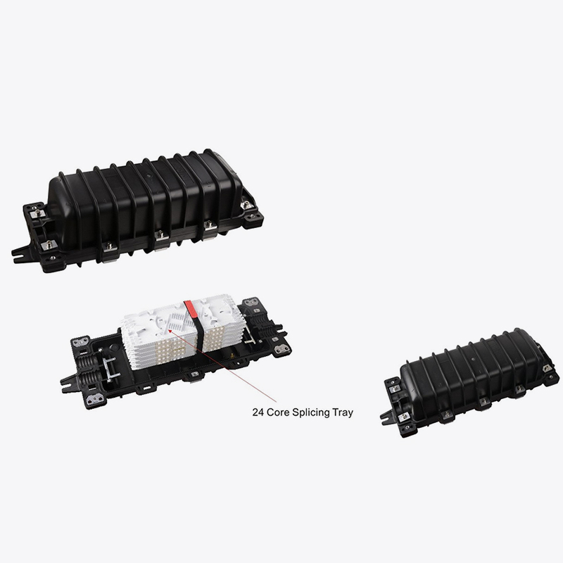 T6-008 144 Core Fiber Optic Splice lukning