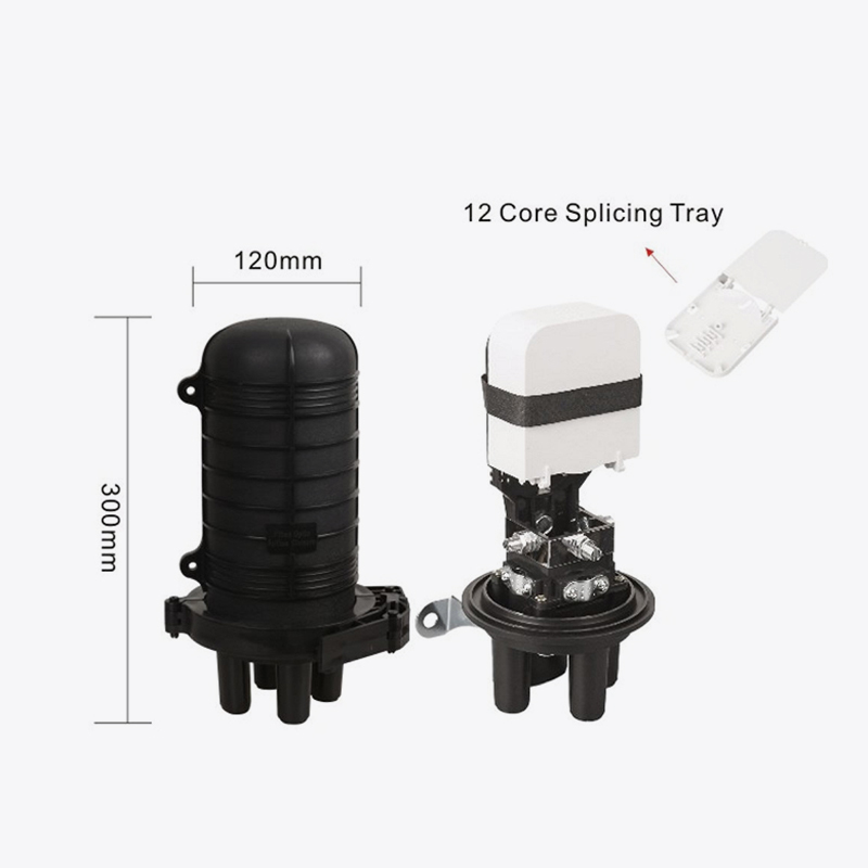 T6-105H 48 Core Fiber Optic Splice lukning