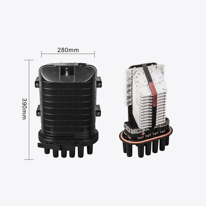 T6-112H 144 Core / 288 Core Fiber Optic Splice lukning