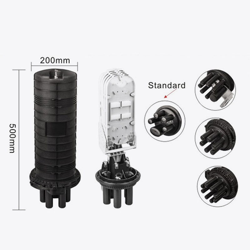 T6-116H-A 96 Core Fiber Optic Splice lukning