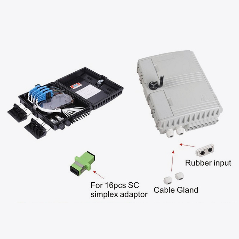 T7-206A-SC 16 Core Fiber Optic Distribution Box